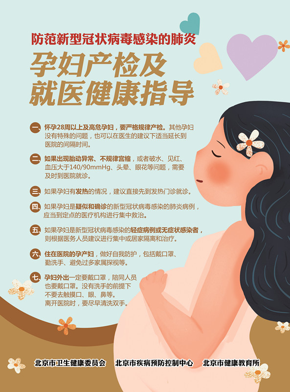 防范新型冠狀病毒感染的肺炎孕婦產檢及就醫健康指導